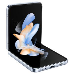 Smartphone Samsung Galaxy Z Flip 4 5G 256GB 8GB RAM Cm Dupla 12MP Tela Dobrável 6.7 Azul - Tenho minhas marcas de uso