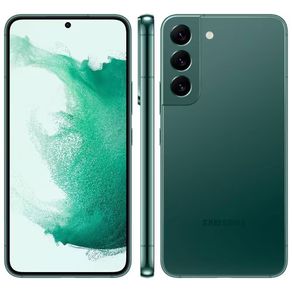 Smartphone Samsung Galaxy S22 128GB Verde 5G 8GB RAM Tela 6,1” Câmera Tripla 50MP+10MP+12MP Frontal 10MP - Sou como novo
