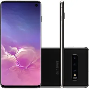 Smartphone Samsung Galaxy S10 128GB 8GB RAM Câmera Traseira 12MP + 16MP + 12MP Frontal 10MP Tela 6,1