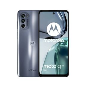 Smartphone Motorola Moto g62 128GB 4GB + RAM Boost Câmera Tripla 50MP + 8MP + 2MP Frontal 16MP Tela 6.5" Grafite - Tenho minhas marcas de uso