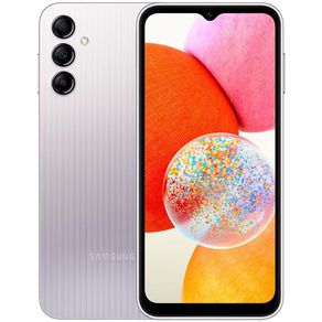 Smartphone Samsung Galaxy A14 4G 64GB 4GB RAM Câmera Tripla 50MP + 5MP + 2MP Selfie 13MP Tela 6.6